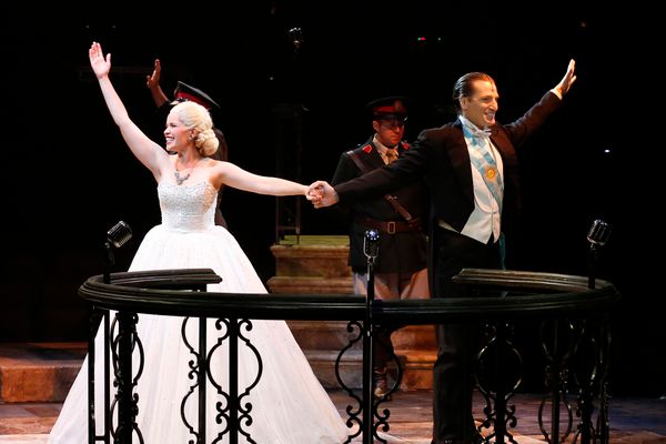 Briana Carlson-Goodman and John Cudia  Photo
