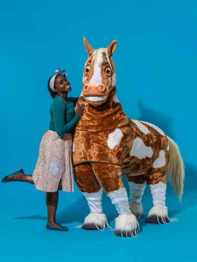 Aisha Jawando and Clapton the Horse Photo