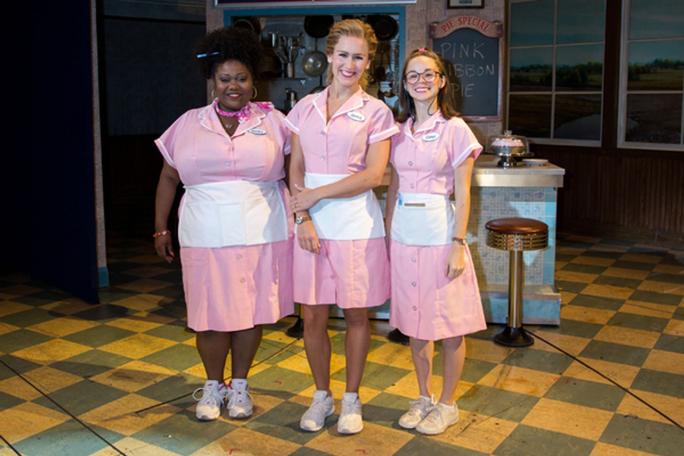 Photo Coverage: WAITRESS Unveils Pink Costumes for  Breast Cancer Awareness Month!  Image