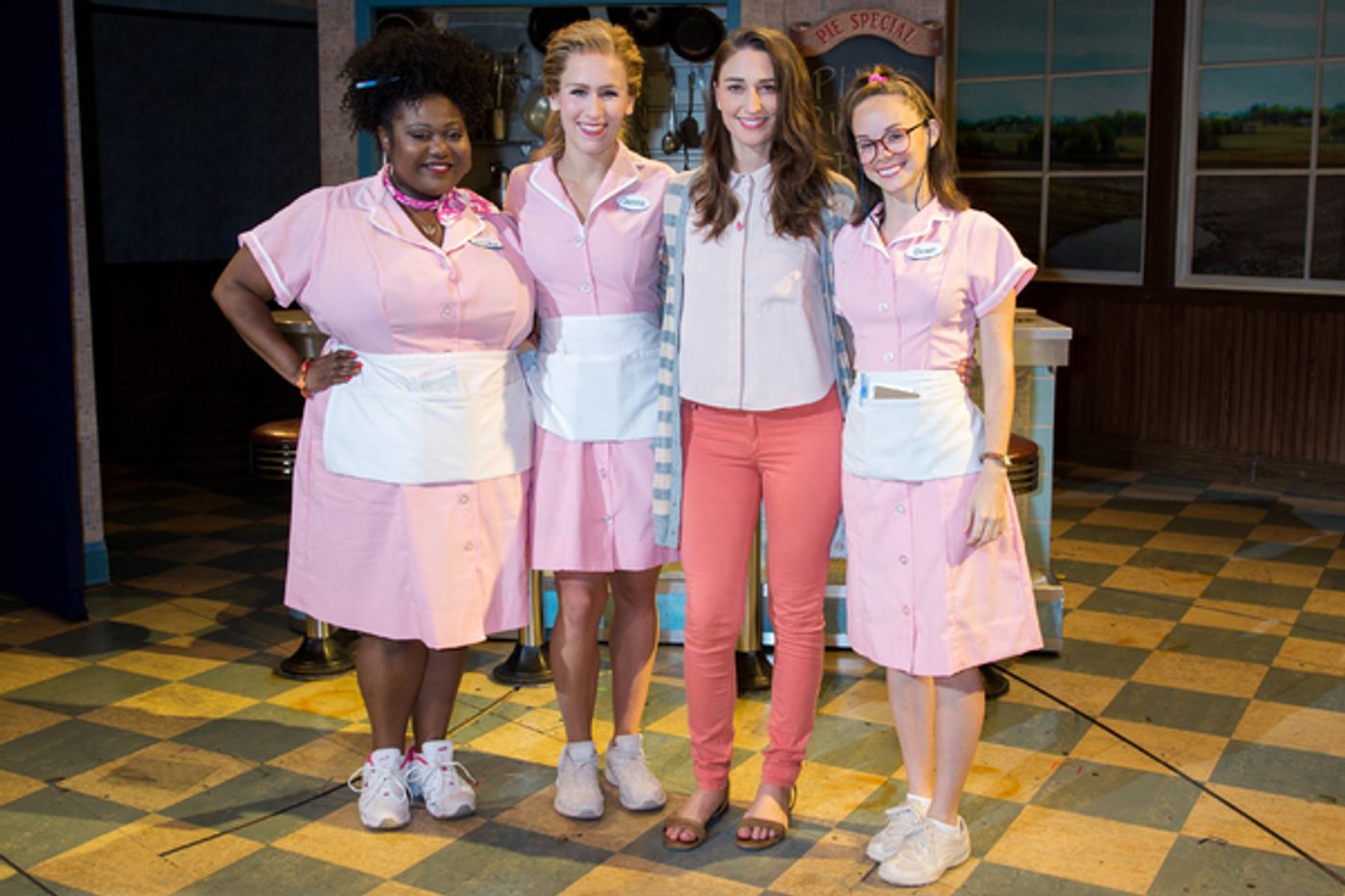 Photo Coverage: WAITRESS Unveils Pink Costumes for  Breast Cancer Awareness Month!  Image