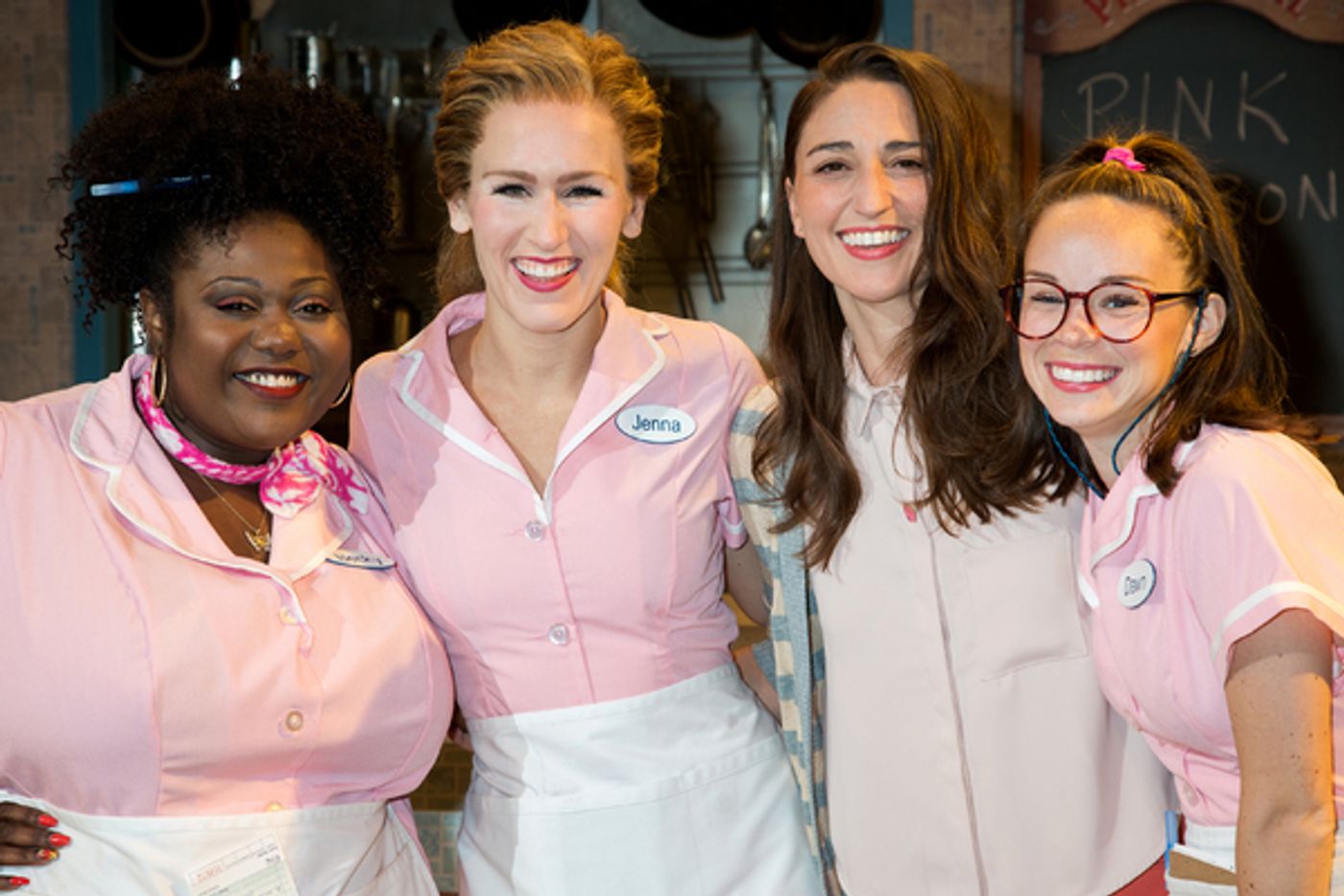 Photo Coverage: WAITRESS Unveils Pink Costumes for  Breast Cancer Awareness Month!  Image