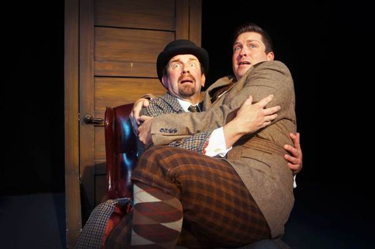 Simon Needham and Chris Crawford at 