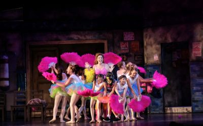 Joy Yandell (Center) and the Ballet Girls

Photo by Ken Jacques 
 Photo