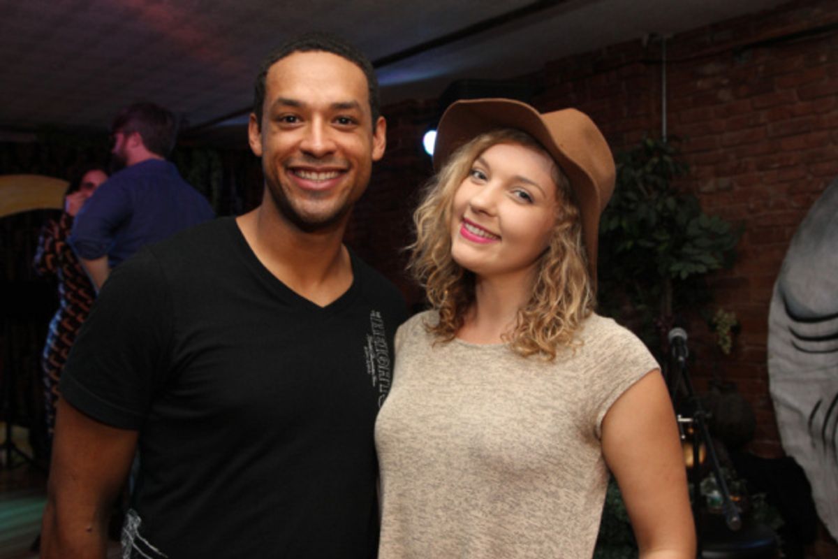 Kyle Carter and Grace Leszynski. at 