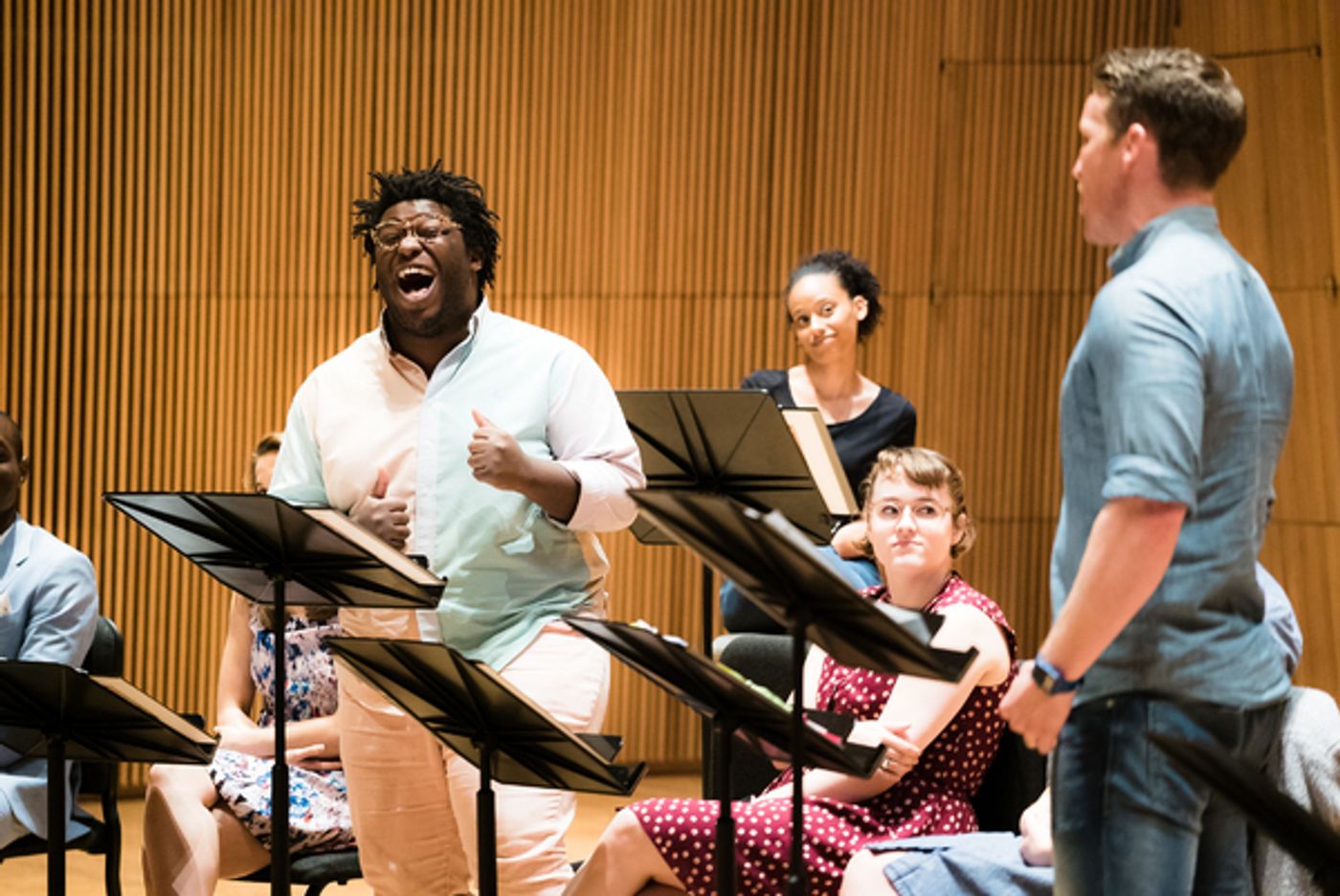 Photo Flash: Kerstin Anderson, Claybourne Elder, and Ruthie Ann Miles Star in Industry Reading of EMMA  Image
