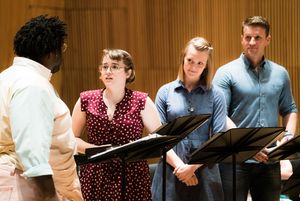 Caitlin Kinnunen, Kerstin Anderson, and Claybourne Elder Photo