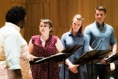 Caitlin Kinnunen, Kerstin Anderson, and Claybourne Elder Photo
