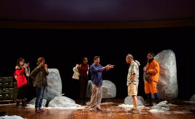 Amanda Drinkall (Nicole [Eve]), Marc Grapey (David Claxton), Ryan McBride (Jake [Geor Photo