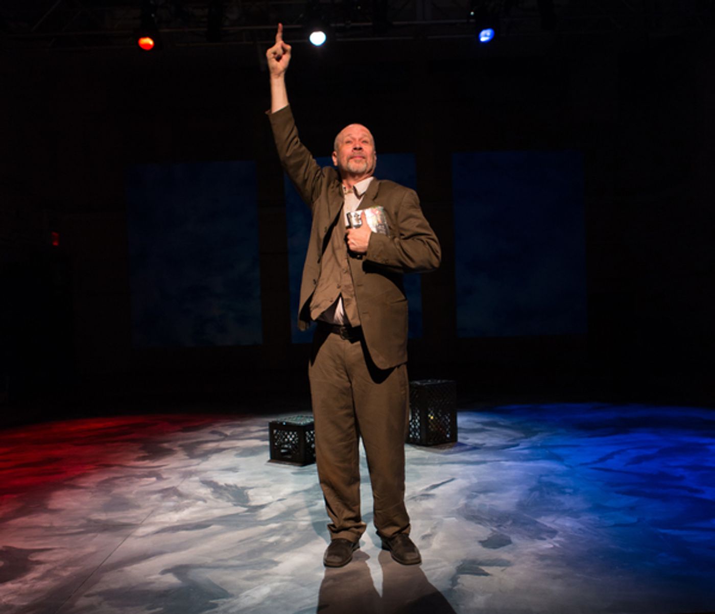 Photo Flash: First Look at Richard Hoehler in I OF THE STORM, Opening Tonight Off-Broadway  Image