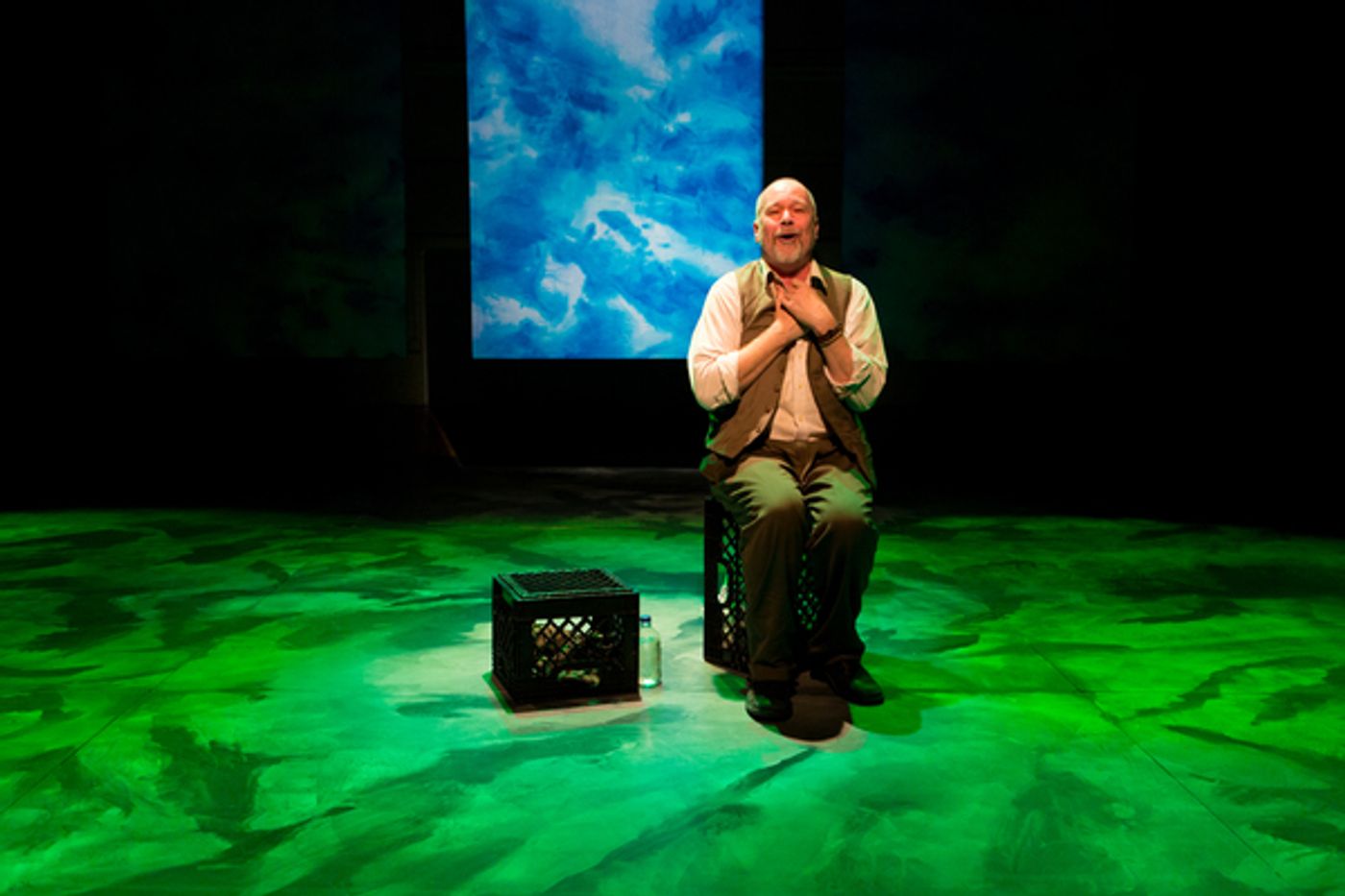 Photo Flash: First Look at Richard Hoehler in I OF THE STORM, Opening Tonight Off-Broadway  Image