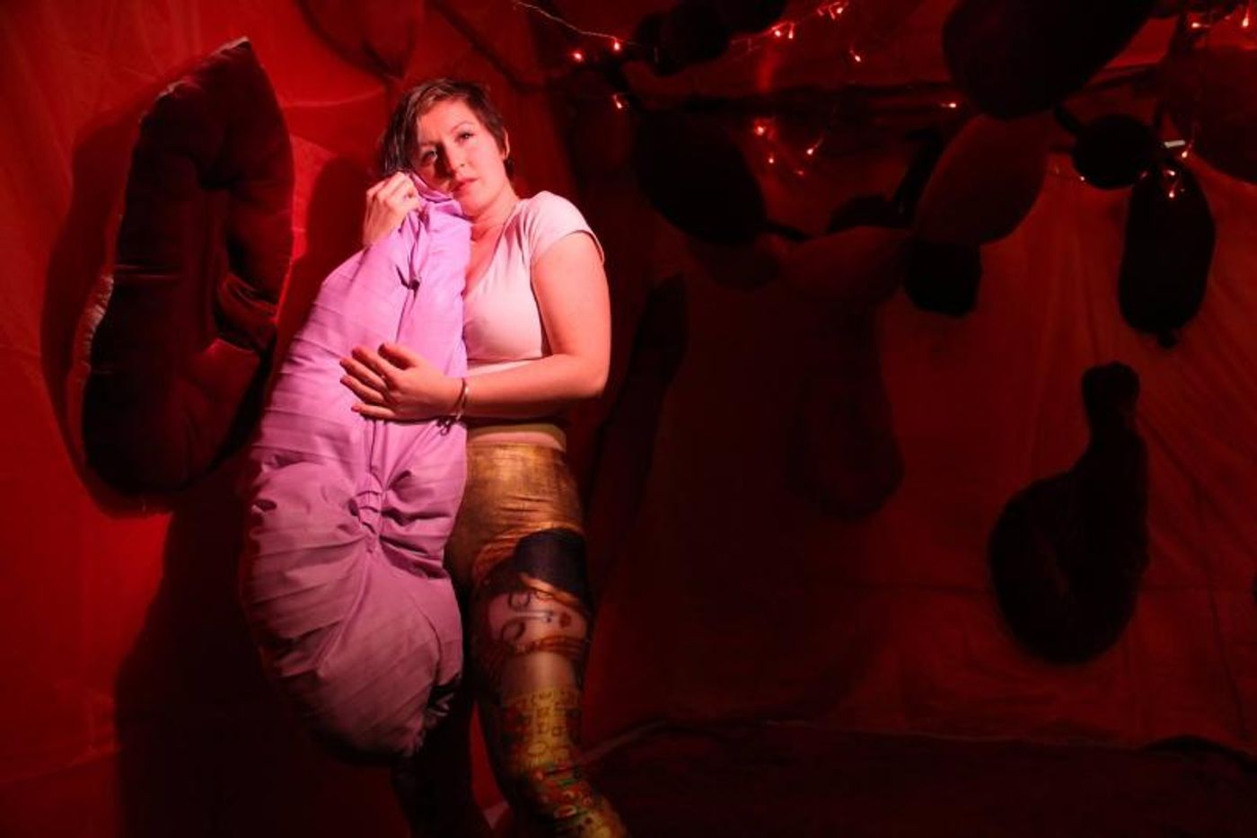 Review: MAY CONTAIN SEX SCENES Surprises in Sensual Sexploration at Emerald City, Meat Market Image