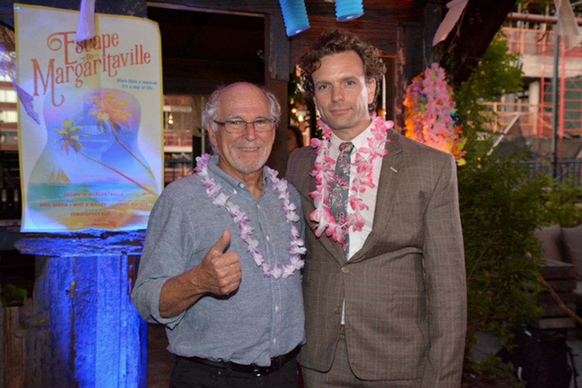 Jimmy Buffett and Paul Alexander Nolan at 