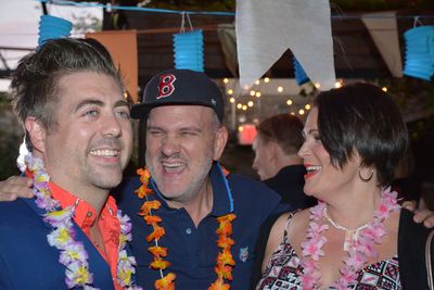 Eric Peterson, Mike O'Malley and Lisa Howard Photo