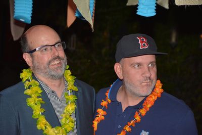 Christopher Ashley and Mike O'Malley Photo
