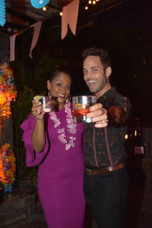 Rema Webb and Justin Mortelliti @ BroadwayWorld Rema Webb and Justin Mortelliti Photo