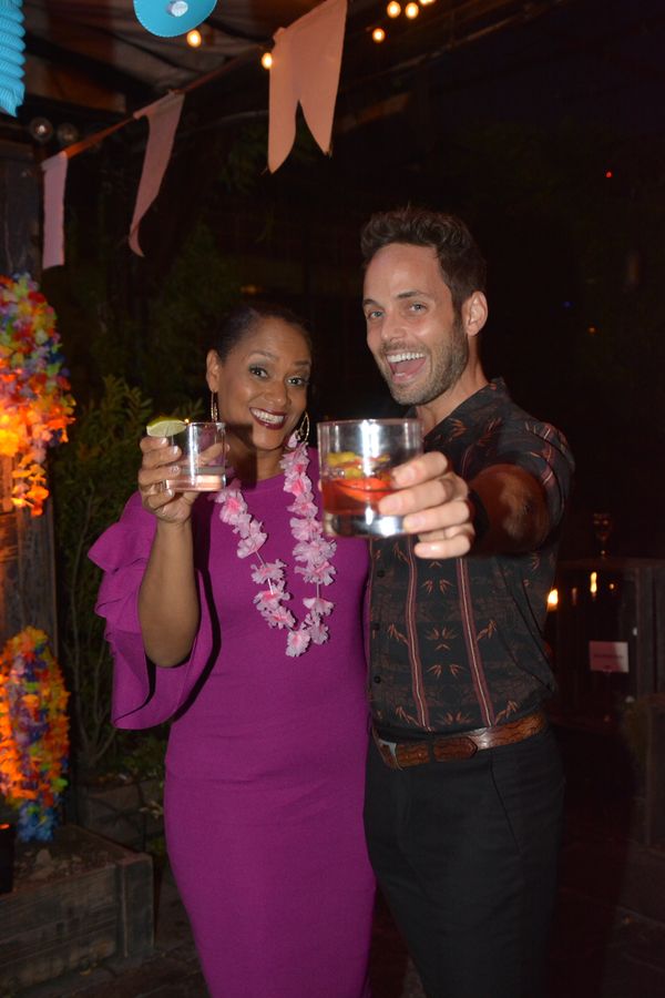 Rema Webb and Justin Mortelliti Photo