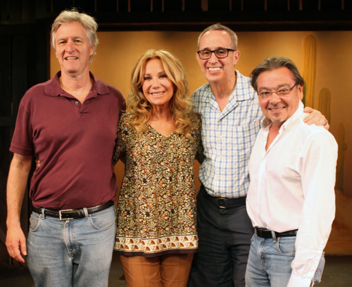 Peter Kellogg, Kathie Lee Gifford, David Friedman, and Bill Castellino at 