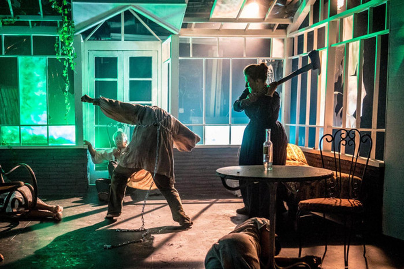 Photo Flash: First Look at Akvavit Theatre's 'GHOSTS & zombies' at Strawdog Theatre Photo Flash: First Look at Akvavit Theatre's 'GHOSTS & zombies' at Strawdog Theatre Image