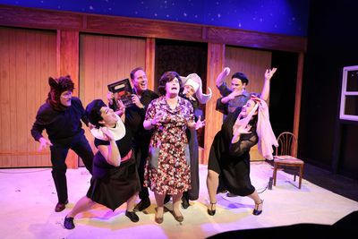 Caitlin Jackson, Steve Kimbrough, Kira Gaudynski, Michael S. Miller, Sarah Taylor, Tr Photo