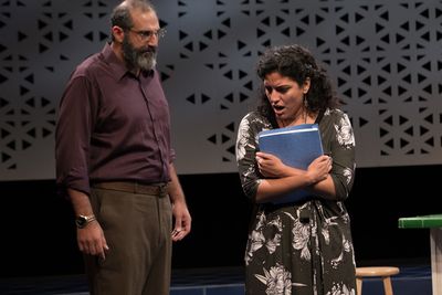 Brian Abraham and Soraya Broukhim.
 Photo