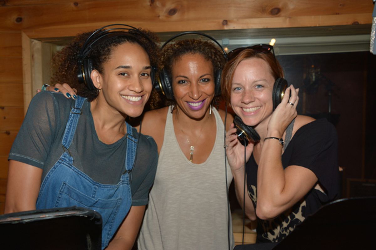 Gabrielle McClinton, Lana Gordon ad Tonya Wathen at 