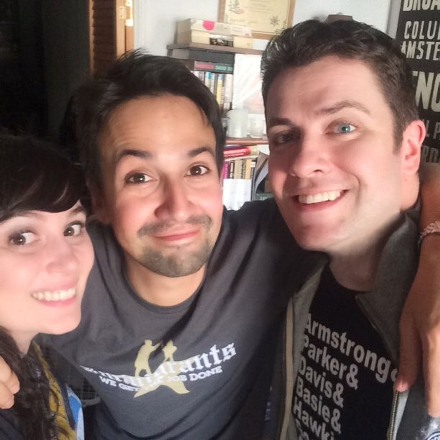 'The Hamilcast's' Gillian Pensavalle Shares the Story Behind Lin-Manuel Miranda's Epic 100th Episode Gift  Image