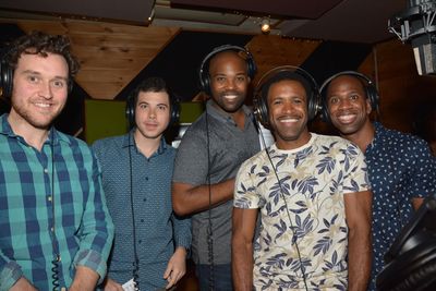 Rob Marnell, Todd Piskin, Melvin Tunstall, Alan Wiggans and Dashaun Young Photo