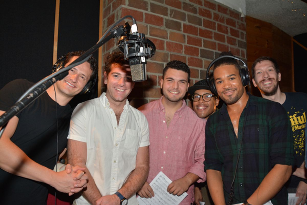 Adam Dietlein, Ben Jacoby, Noah Pelty, Nicholas Ryan, Paris Nix and Josh Garon at 