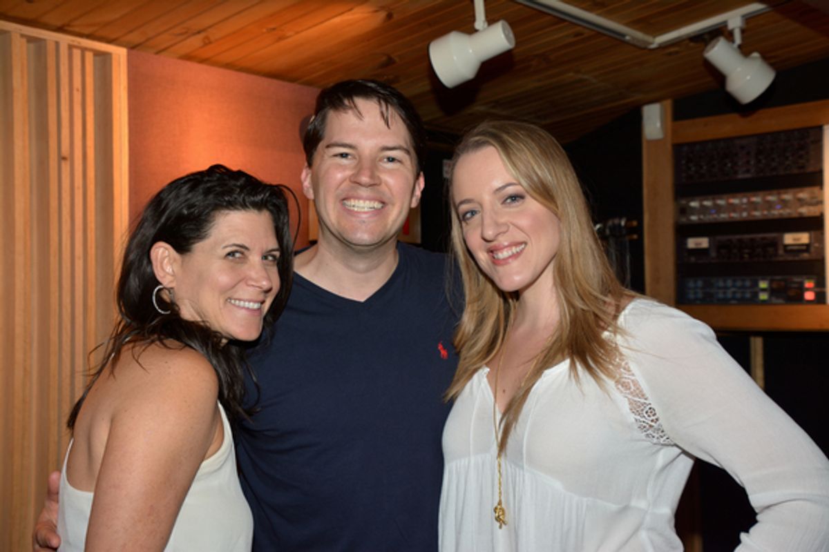 Dani Davis, Kevin Duda and Abby Mueller at 