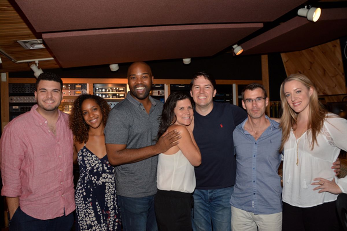 Noah Pelty, Yasmeen Sulieman, Melvin Tunstall, Dani Davis, Kevin Duda, Jason Howland and Abby Mueller at 