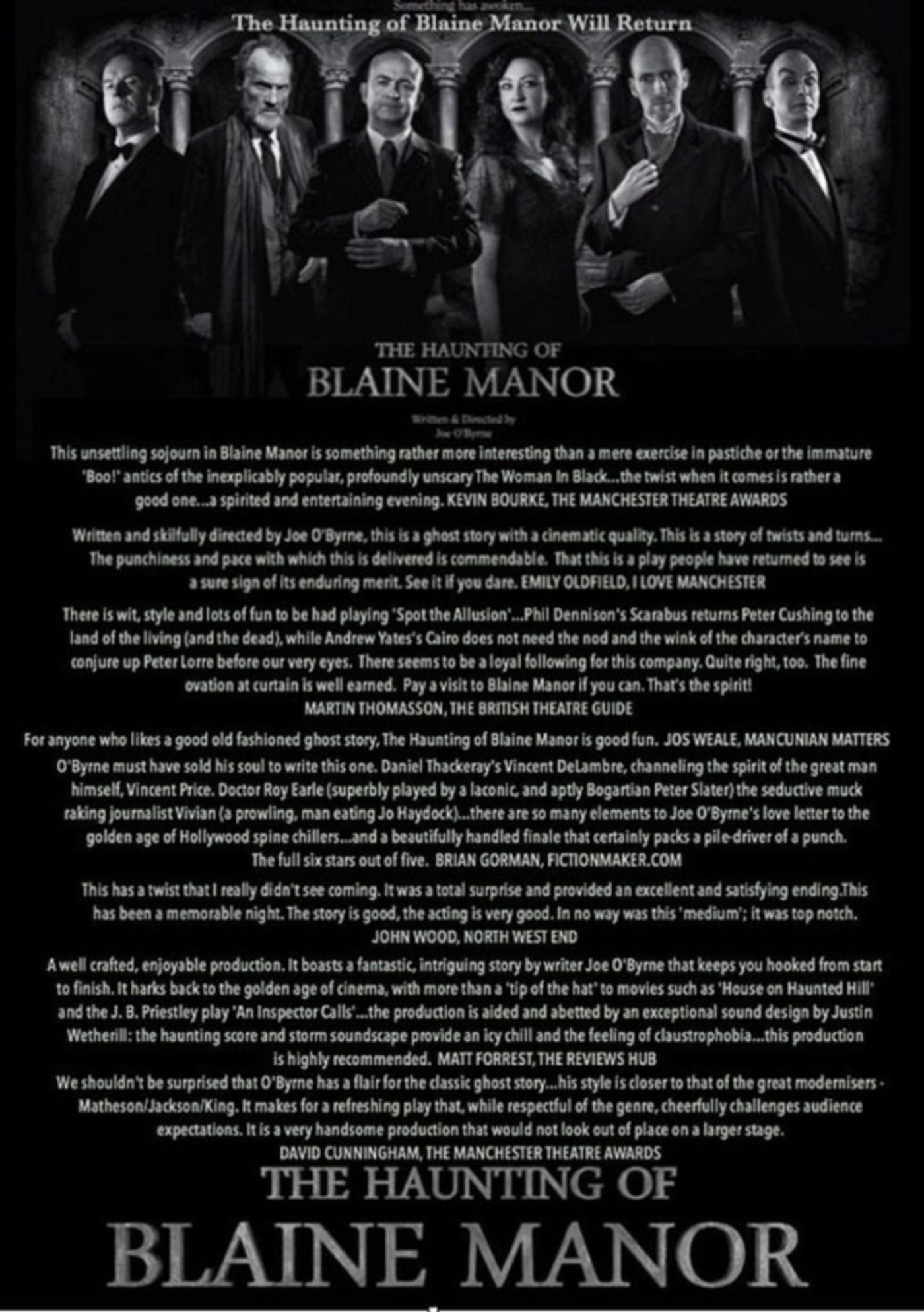 Photo Flash: Inside THE HAUNTING OF BLAINE MANOR Halloween Tour Photo Flash: Inside THE HAUNTING OF BLAINE MANOR Halloween Tour Image