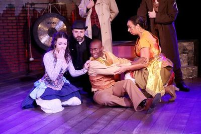 Elizabeth Curtin, Eric Domuret, Darry Hearon and Carian Parker  Photo