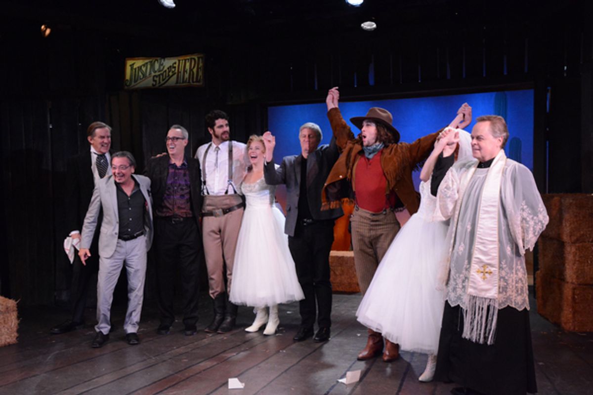 Nick Wyman, Bill Castellino, David Friedman, Peter Saide, Emma Degerstedt, Peter Kellogg, Conor Ryan, Lauren Molina and Gary Marachek at 