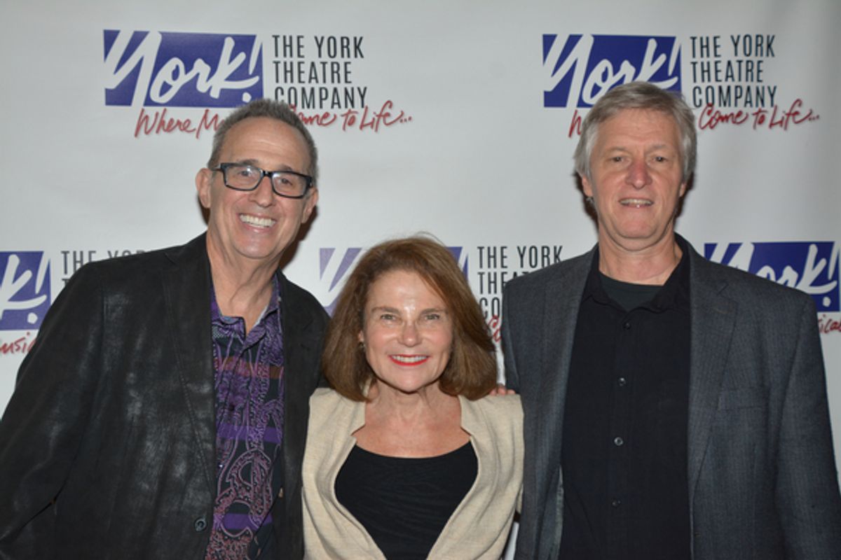 David Friedman, Tovah Feldshug and Peter Kellogg  at 
