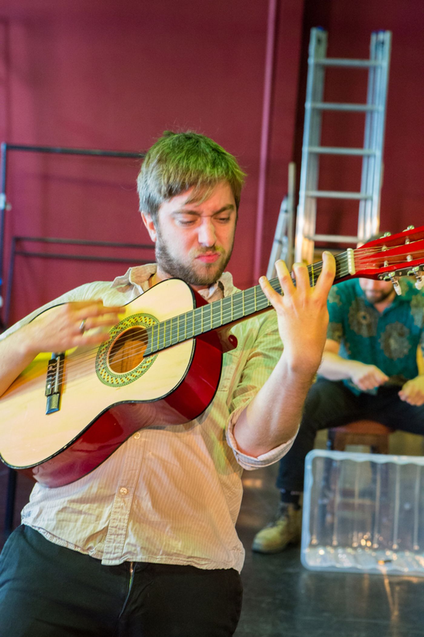 Photo Flash: In Rehearsals for OXY AND THE MORONS at The New Wolsey Theatre  Image