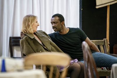 Fenella Woolgar and Daon Broni Photo