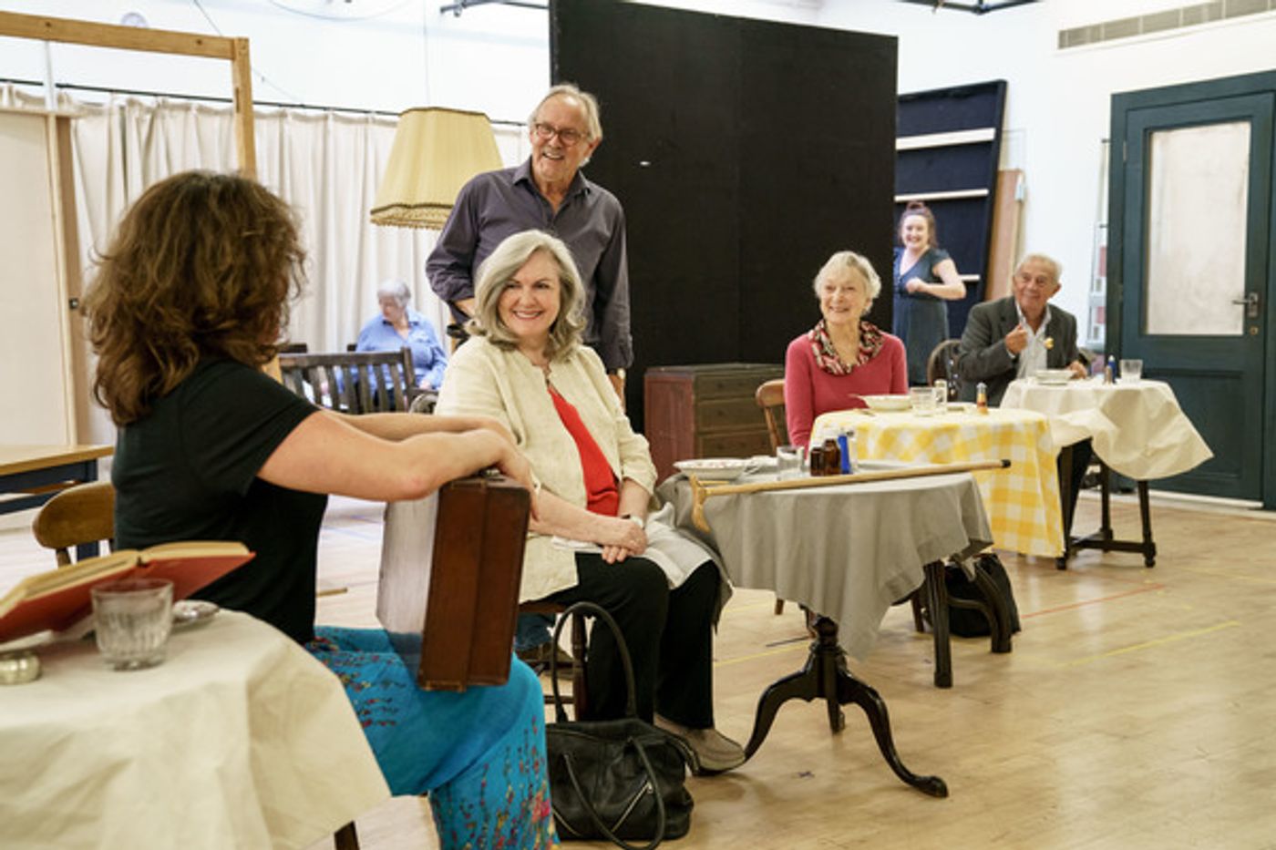 Photo Flash: Inside Rehearsal for THE SLAVES OF SOLITUDE at Hampstead Theatre  Image