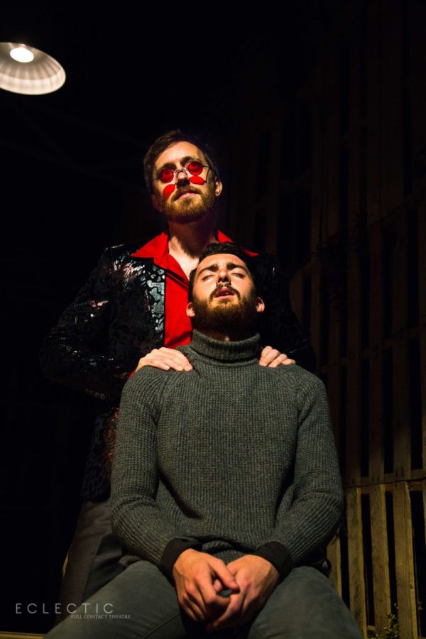 Satan (Michael Woods) and Judas (Alexander Utz) in THE LAST DAYS OF JUDAS ISCARIOT at Photo
