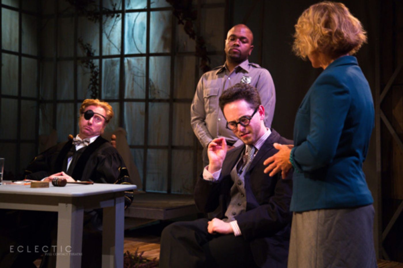 Photo Flash: First Look at THE LAST DAYS OF JUDAS ISCARIOT at Eclectic Full Contact Theatre  Image