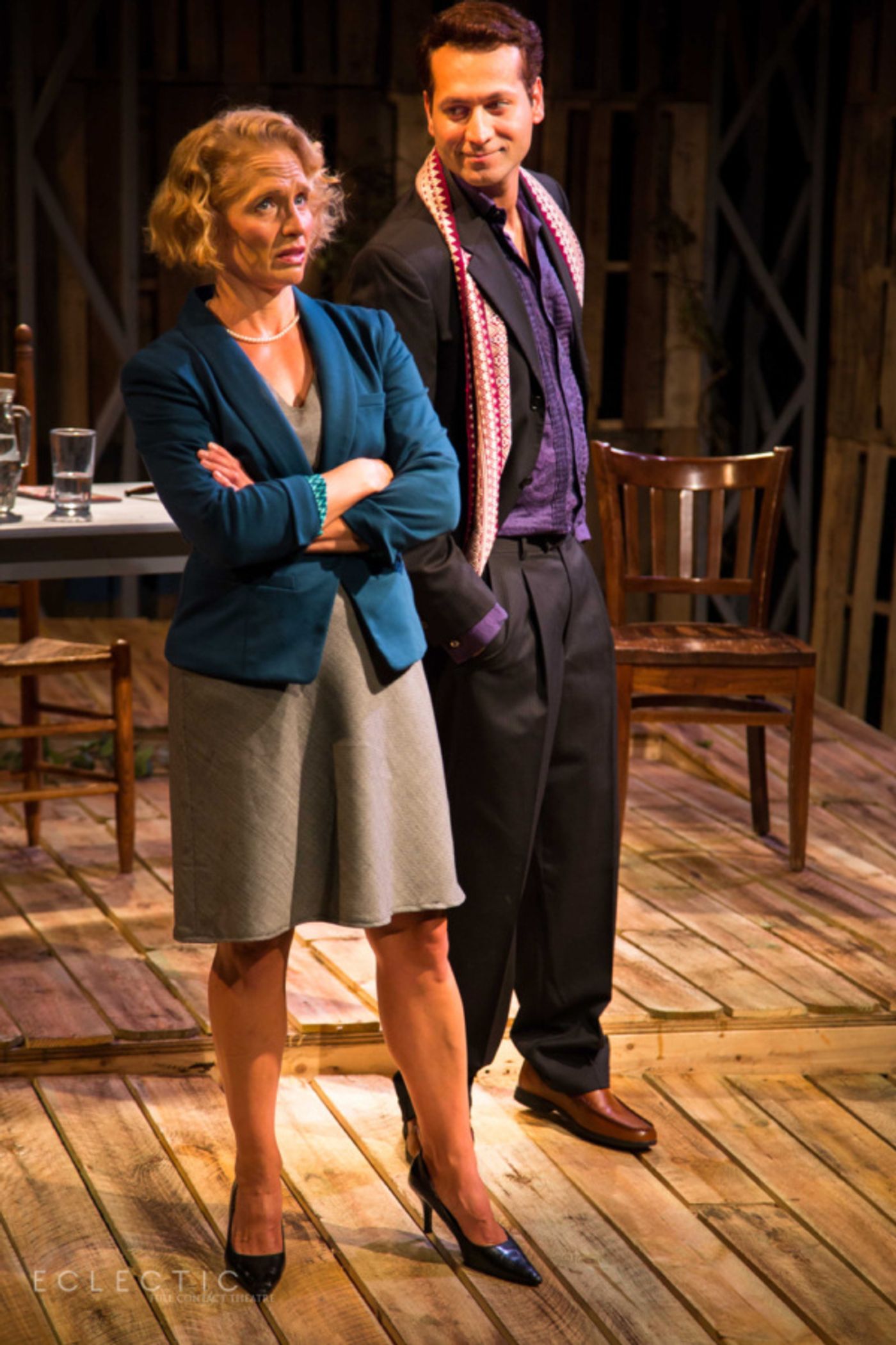 Photo Flash: First Look at THE LAST DAYS OF JUDAS ISCARIOT at Eclectic Full Contact Theatre  Image