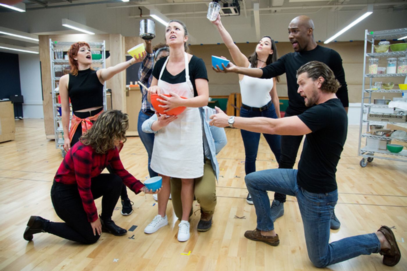 Photo Coverage: WAITRESS Gets Baking for National Tour- Go Inside Rehearsal!  Image