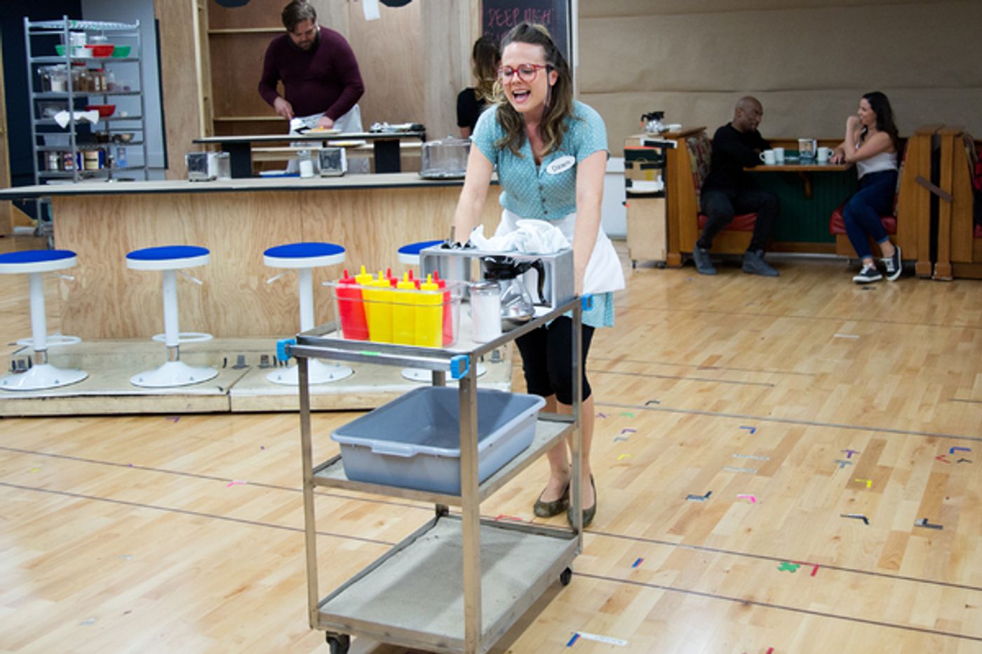 Photo Coverage: WAITRESS Gets Baking for National Tour- Go Inside Rehearsal!  Image