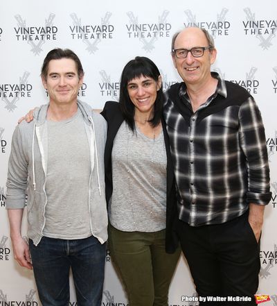 Billy Crudup, Leigh Silverman and David Cale Photo