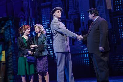 Leslie Kritzer, Laura Bell Bundy, Michael Mastro and Michael McGrath Photo