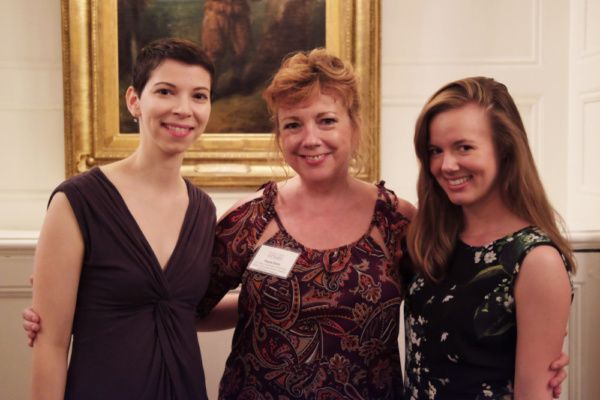 LPTW Mentoring Committee Chair Paula Ewin and new LPTW Apprentices mingle at the Seas Photo