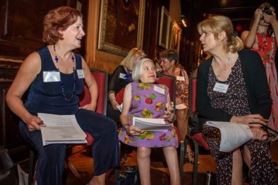 Frances McGarry, Gwynn MacDonald, Ludovica Villar-Hauser. Photo
