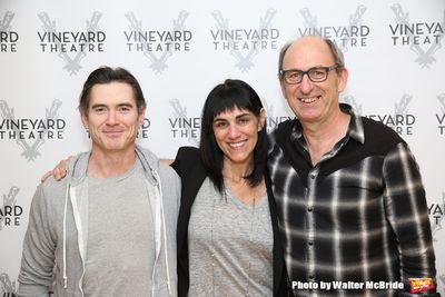 Billy Crudup, Leigh Silverman and David Cale Photo