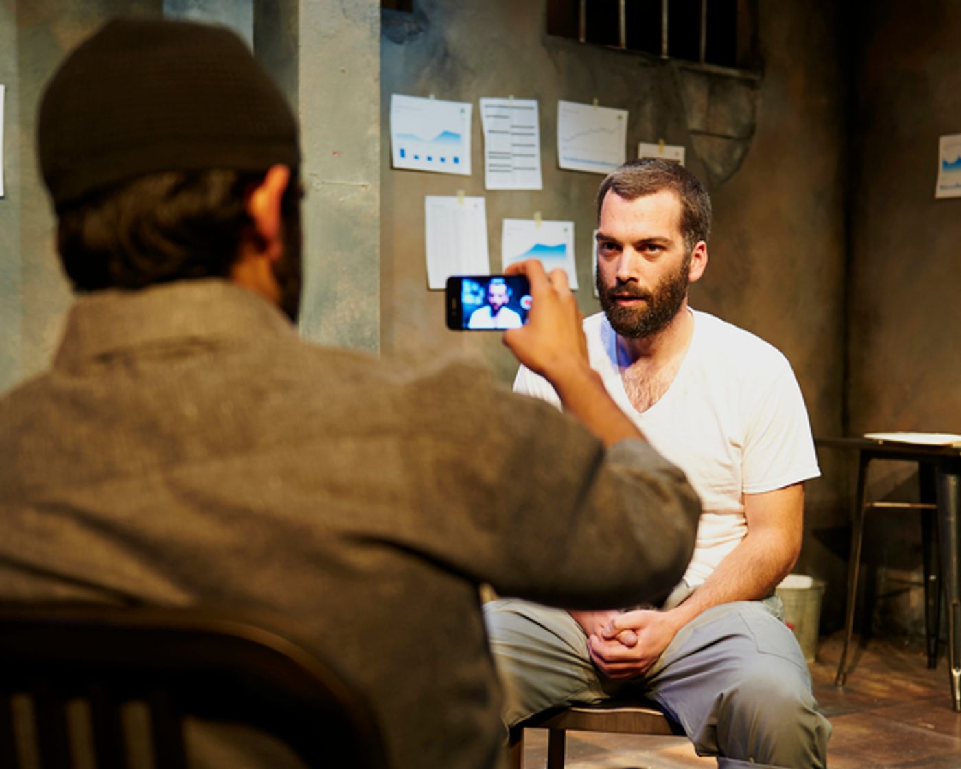 Photo Flash: Steep Theatre presents Ayad Akhtar's THE INVISIBLE HAND Photo Flash: Steep Theatre presents Ayad Akhtar's THE INVISIBLE HAND Image
