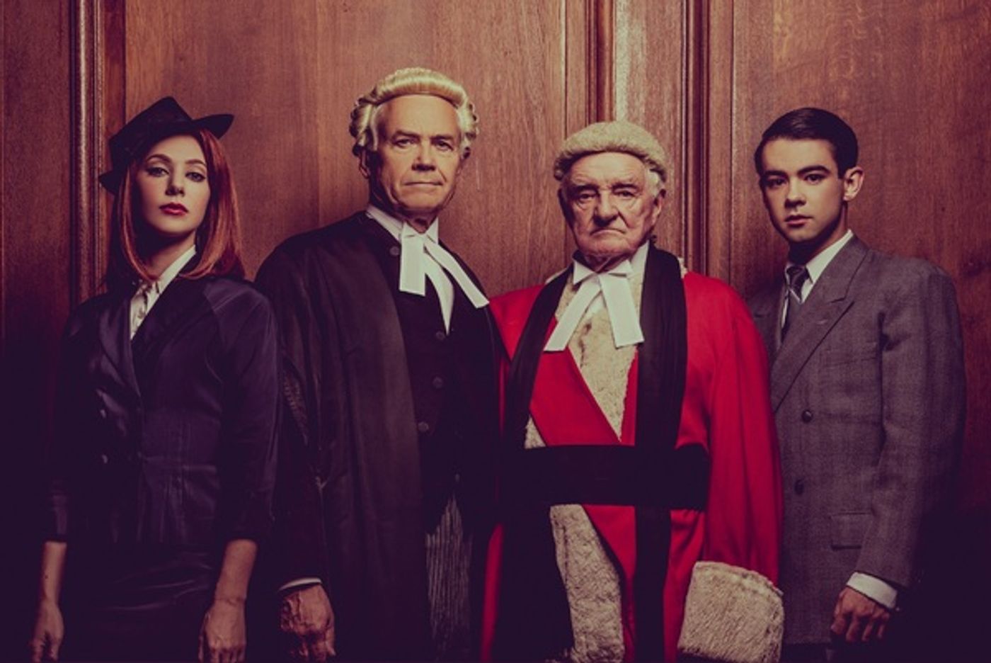 Photo Flash: First Look at Catherine Steadman, Jack McMullen and More in WITNESS FOR THE PROSECUTION  Image
