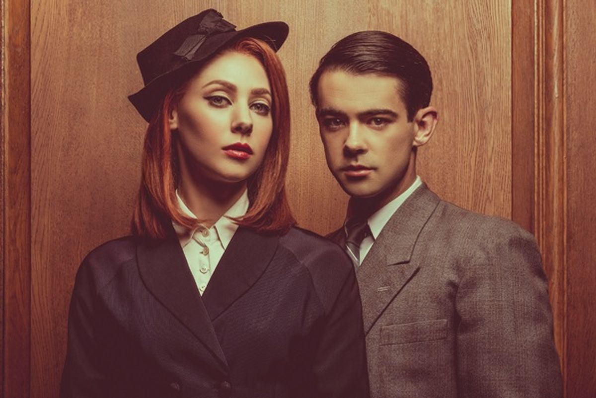 Catherine Steadman and Jack McMullen at 